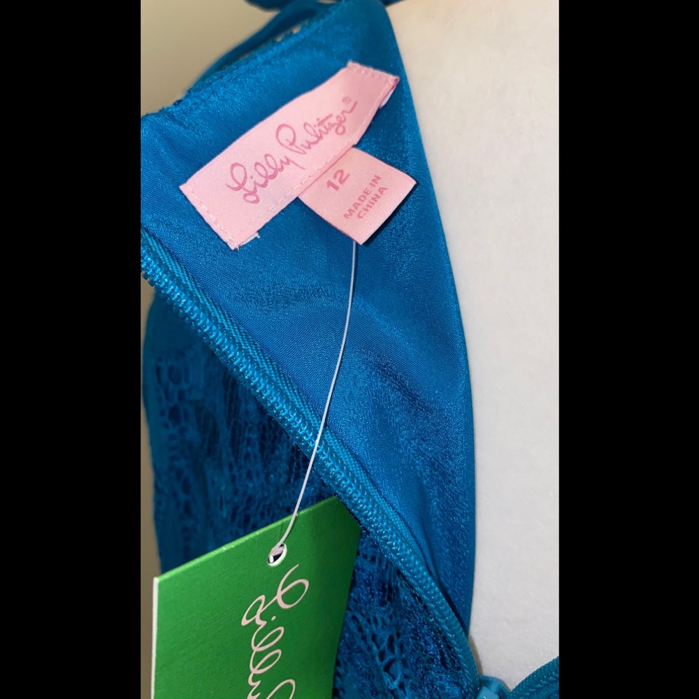 Lilly Pulitzer Kayleigh Shift Lace Dress BNWT Sz12 - Picture 5 of 7